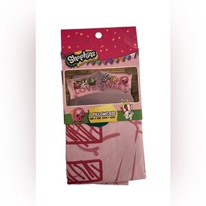 Shopkins Pillowcase LOVE SWEET (1) NWT